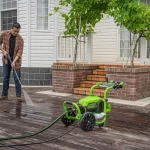 greenworks electric pressure washer