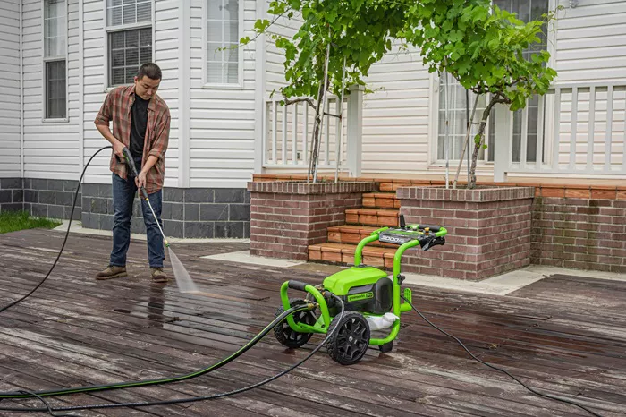 greenworks electric pressure washer