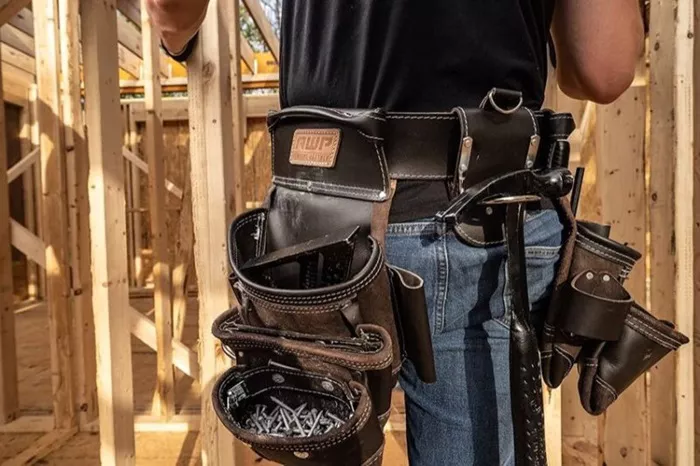 leather tool belt