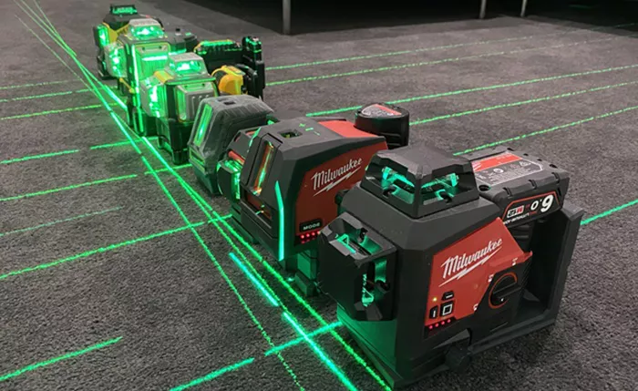 milwaukee laser level