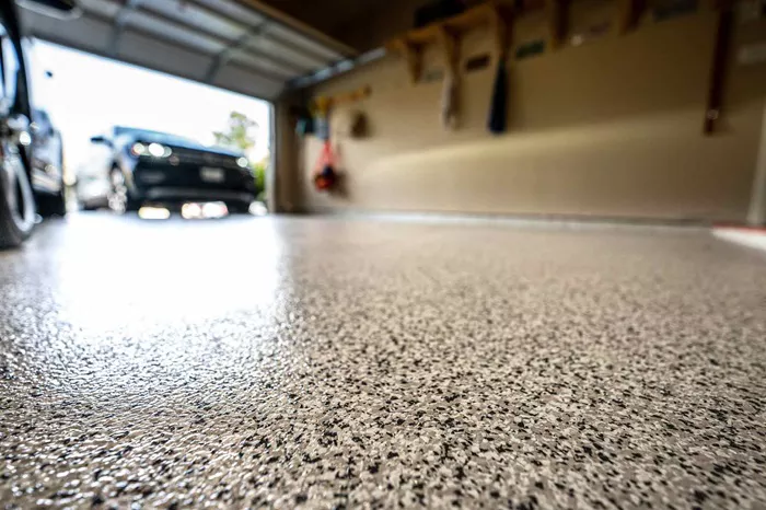 Epoxy 2 Car Garage