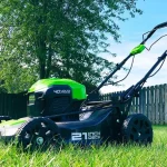 greenworks electric mower