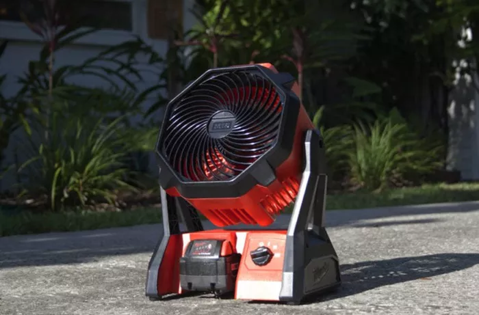 milwaukee portable fan