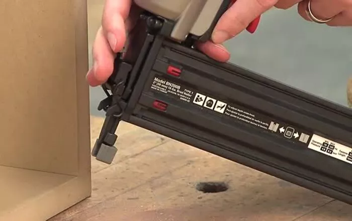 Load a Porter Cable Nail Gun